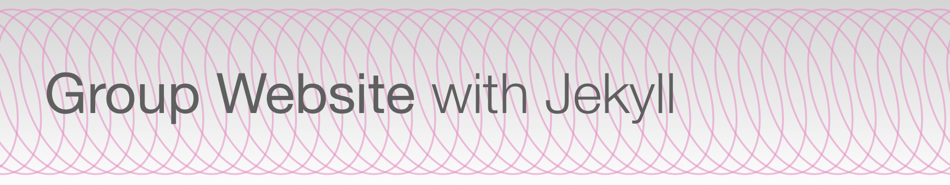 Group Website banner
